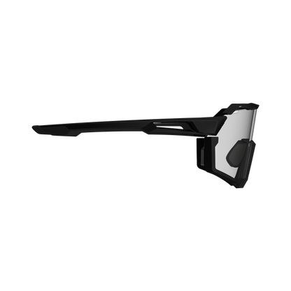 Brille LEATT RIDEVIZ PRO LARGE Schwarz Glas Iriz Silber