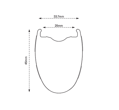 Laufradsatz SCOPE Race All Road R4.A Tubeless Ready (Centerlock) Weiß
