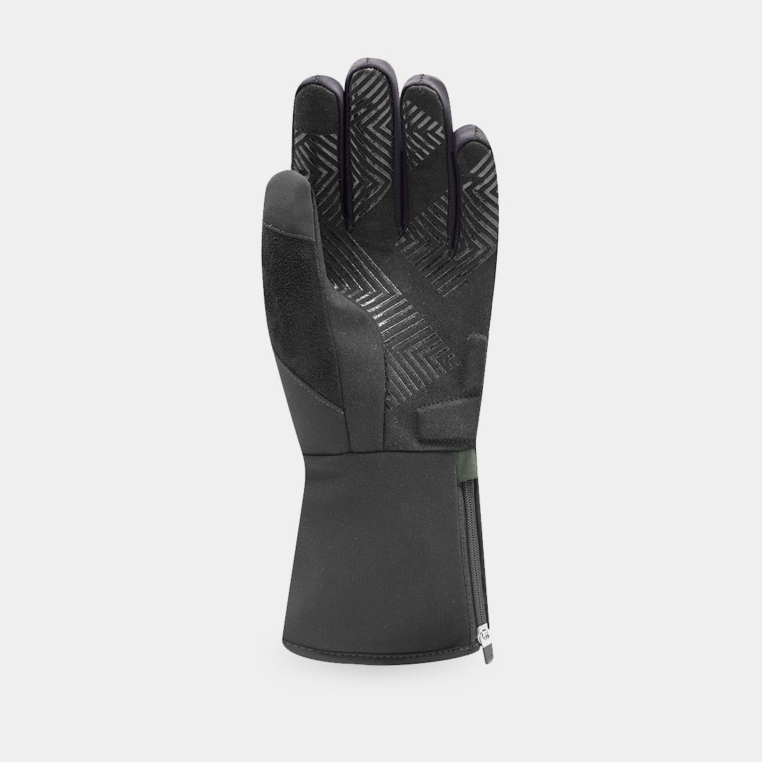 Handschuhe RACER EGLOVE 4 CHAUFFANT Schwarz/Grün