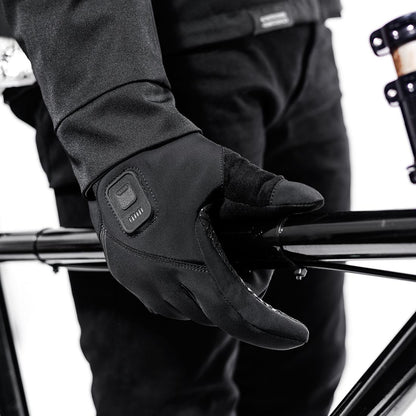 Handschuhe RACER EGLOVE 4 CHAUFFANT Schwarz