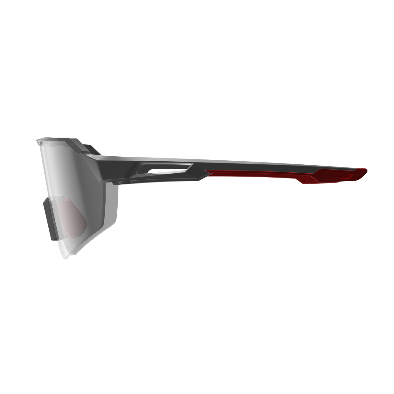 LEATT RIDEVIZ Lite Satin Brille Grau IRIZ Silber 17VLT