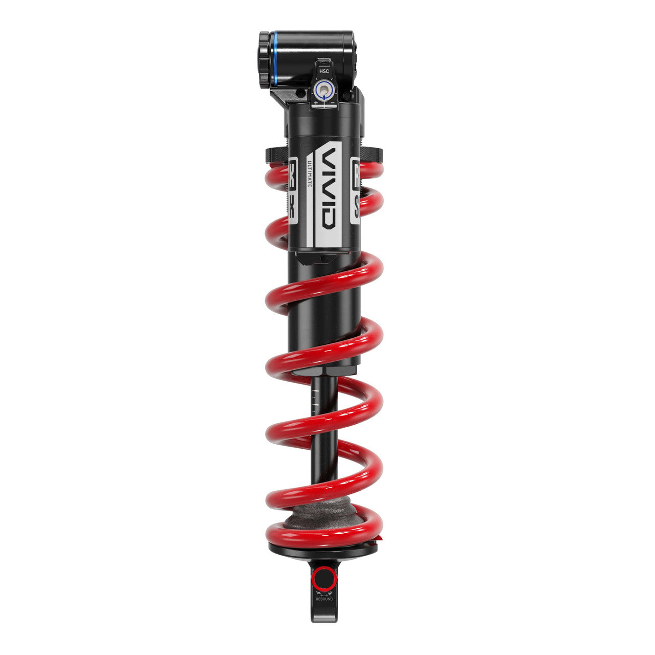 Stoßdämpfer ROCKSHOX VIVID ULTIMATE RC2T HBO Trunnion mit Feder für Santa Cruz Bronson 4 (2022+)