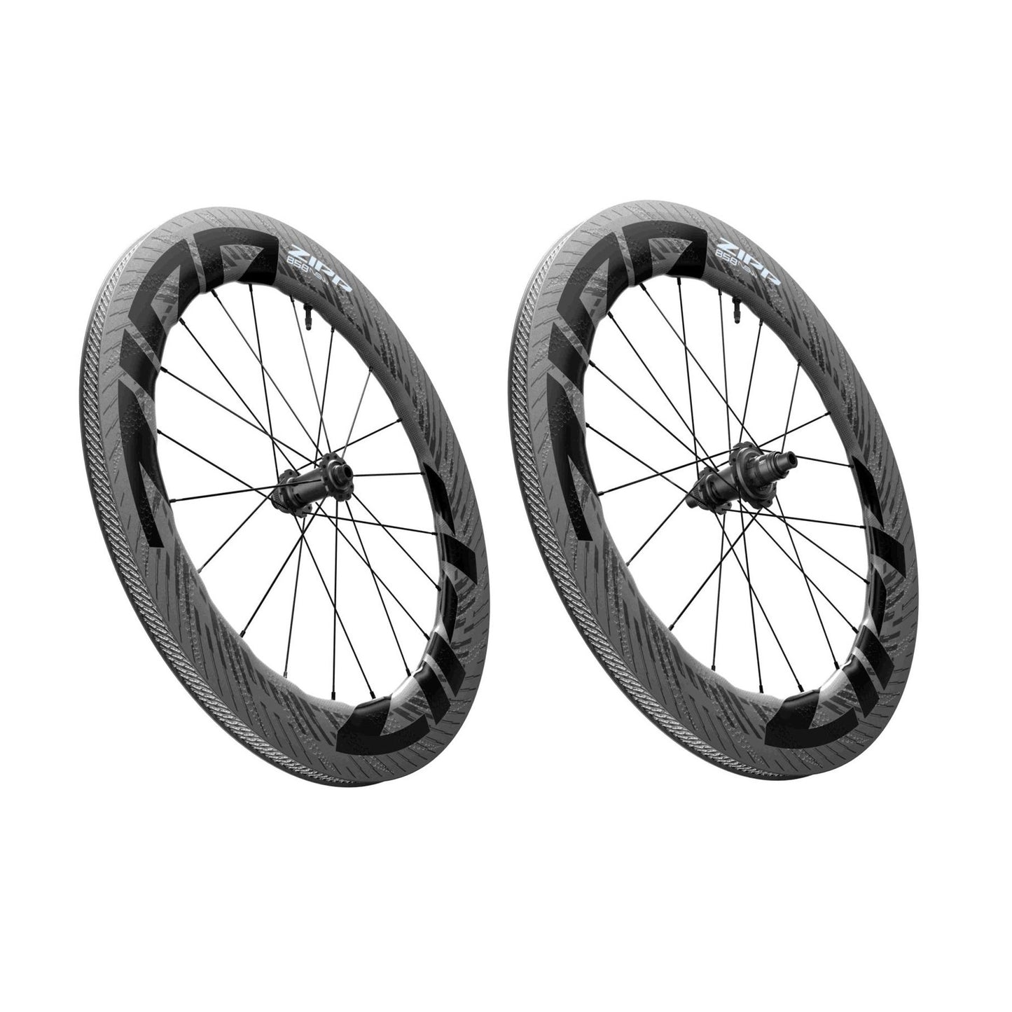 Paar ZIPP 858 NSW DISC Tubeless Ready-Laufräder (Center Lock)