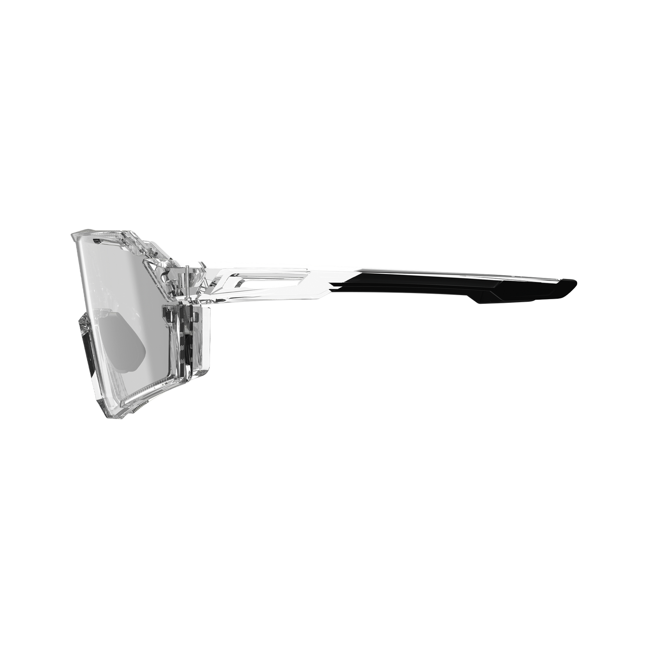 LEATT RIDEVIZ PRO LARGE Brille Transparent Iriz Glas Silber