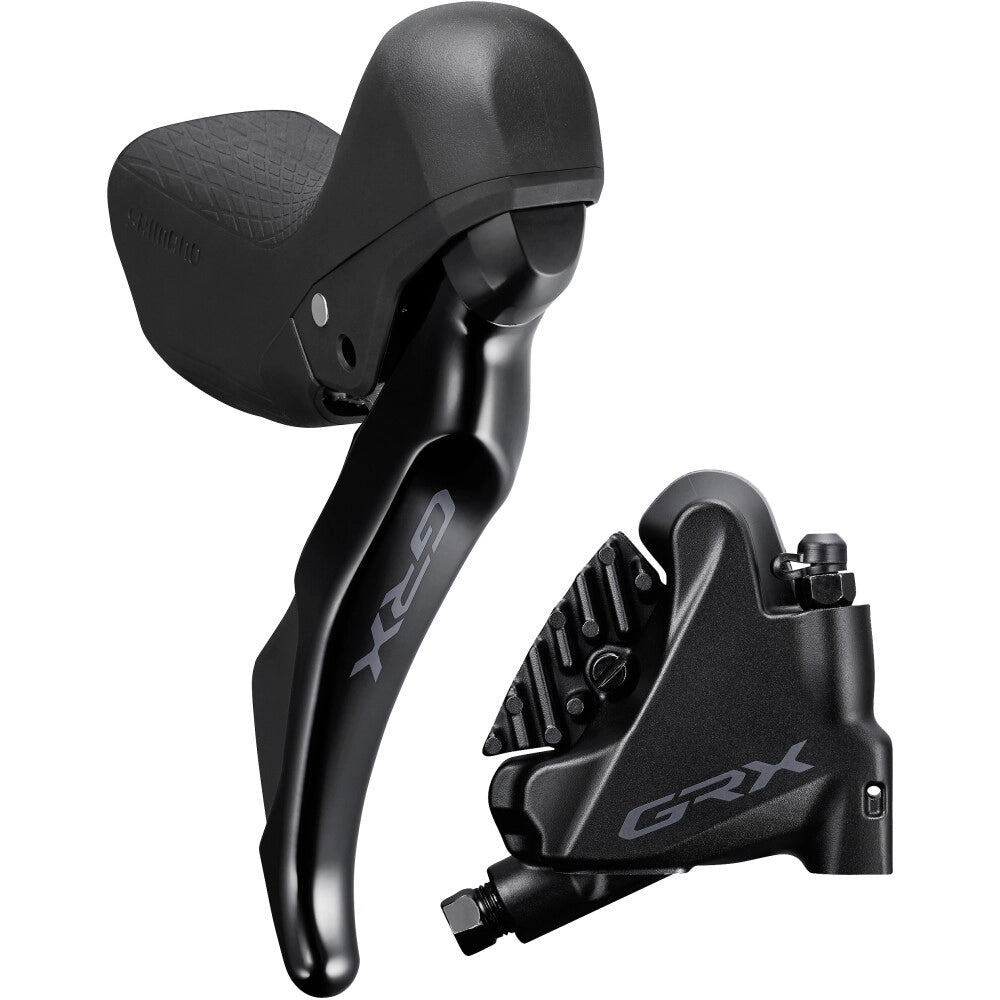 Rechter SHIMANO GRX ST-RX400 + BR-RX400 Hebel mit Hinterradbremssattel 2x10-fach Flat Mount