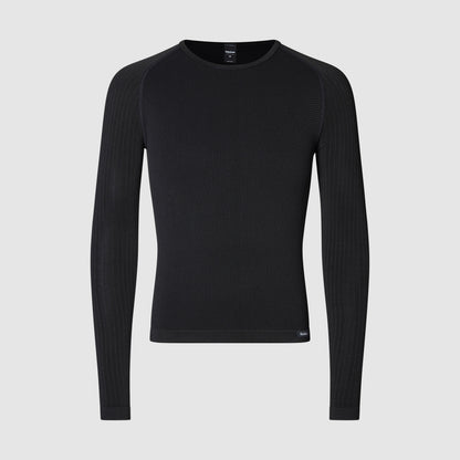 Langarm-Funktionsunterhemd GRIPGRAB PACR SPRING AUTUMN SEAMLESS Schwarz