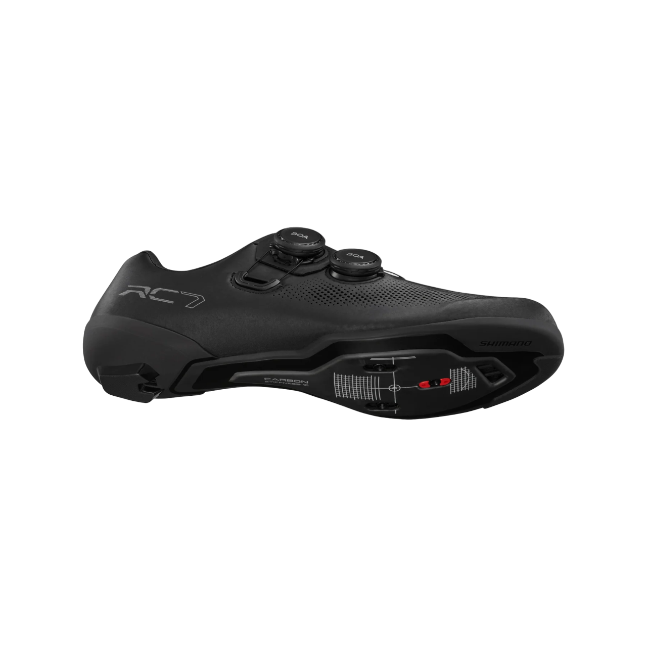 Straßenschuhe SHIMANO RC7 Frau Schwarz 2025