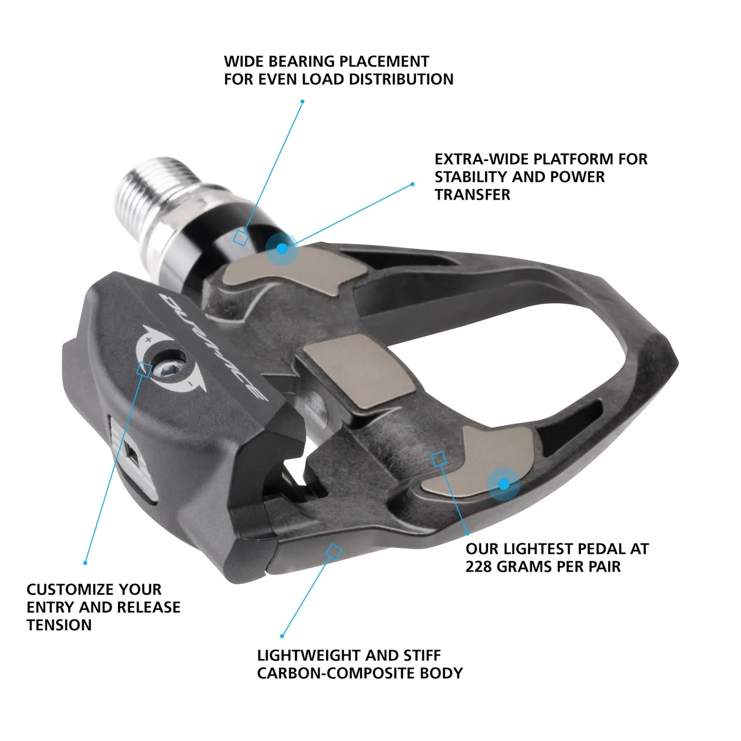 SHIMANO DURA-ACE R9100 Pedale