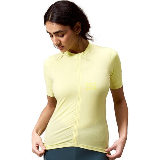 ENDURA ALLTRACK RIDE Trikot Kurzarm Women Gelb