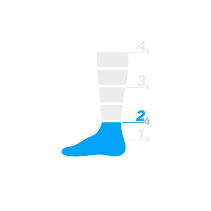Socken CASTELLI ANIMA 7 Damen Schwarz