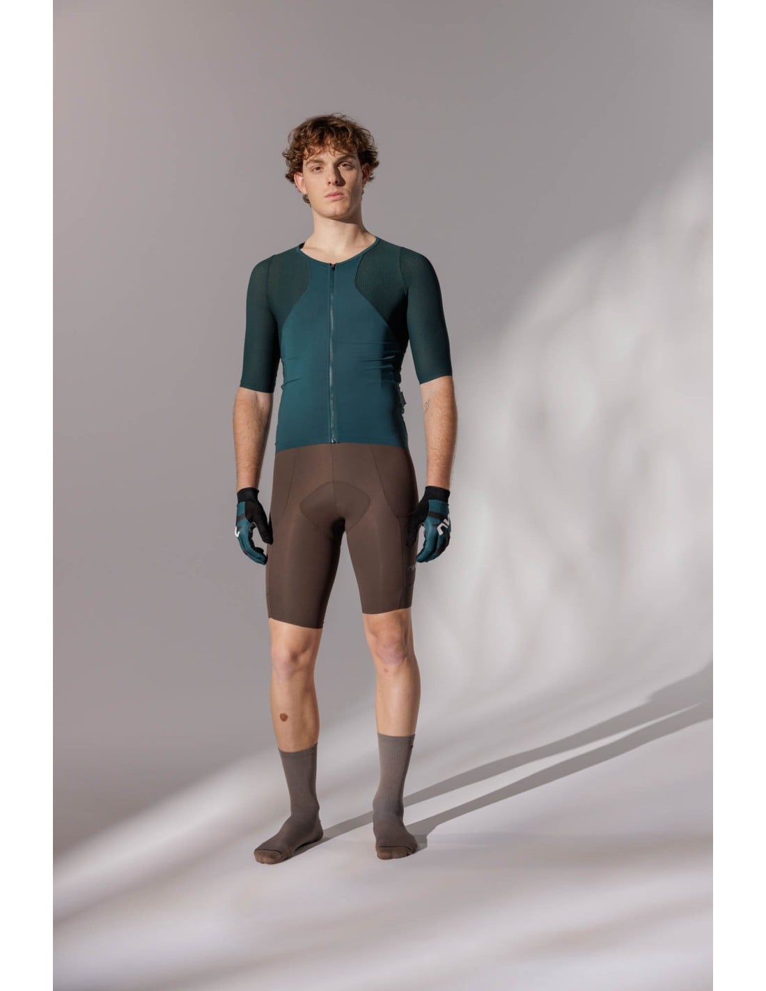 NORTHWAVE EXTREME ROCK Kurze Trägerhose Braun