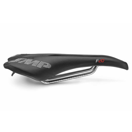 Sattel SMP F20 Rails Inox Schwarz