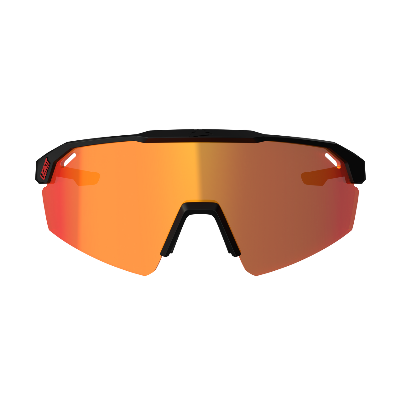 LEATT SPEEDVIZ Lite Brille CRYSTAL Schwarz IRIZ Crystal Rot 13 VLT