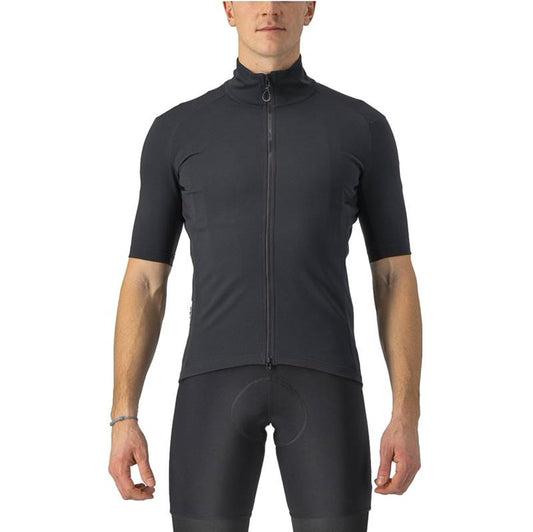 Trikot CASTELLI PERFETTO RoS 2 WIND Kurzarm Schwarz