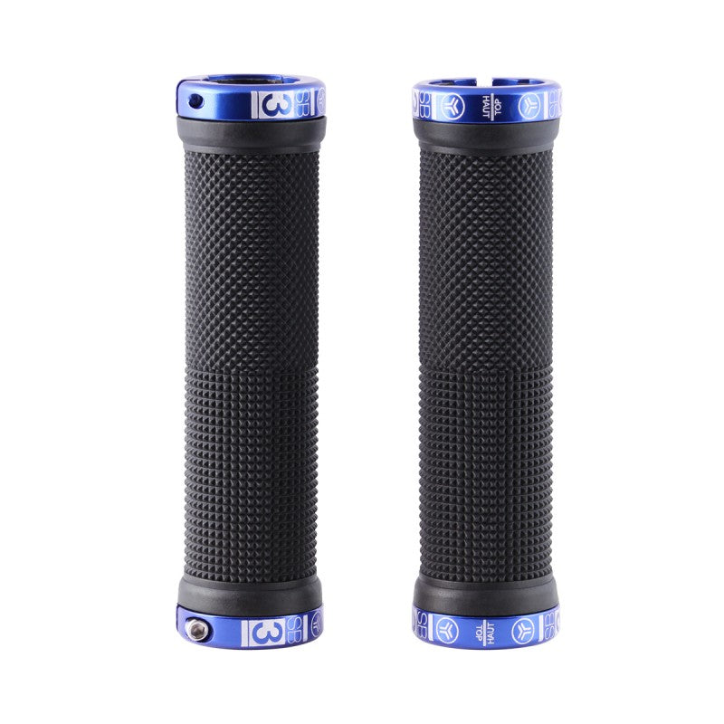 Grips SB3 KHEOPS Lock-On 129 mm Schwarz/Blau