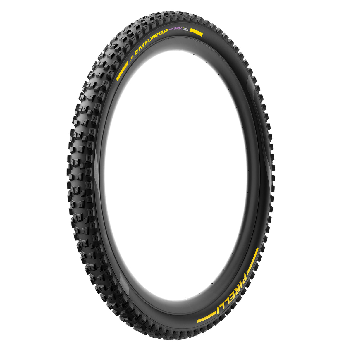 PIRELLI SCORPION EMPEROR Reifen 29x2.40 Supersoft HardWall Tubeless Ready Faltreifen Schwarz/Gelb Team Edition