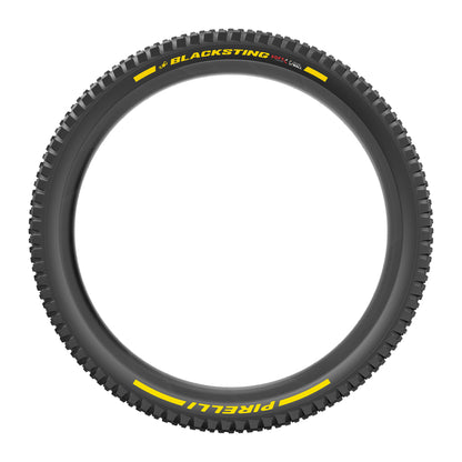 PIRELLI SCORPION BLACK STING Reifen 27.5x2.40 Soft DualWall Tubeless Ready Faltreifen Schwarz/Gelb Team Edition