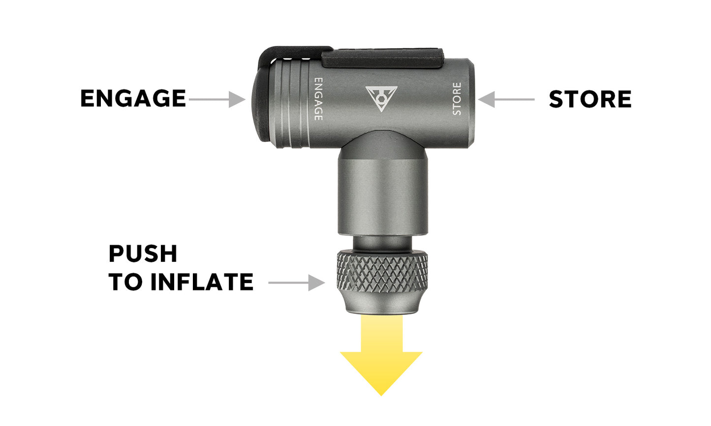 CO2-Schlagbolzen TOPEAK AIRBOOSTER II