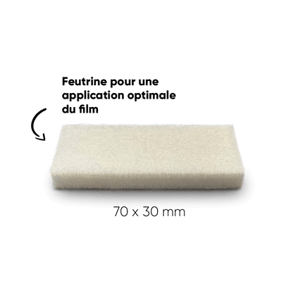 Selbstklebender Rahmenschutz CLEARPROTECT PACK L Matt