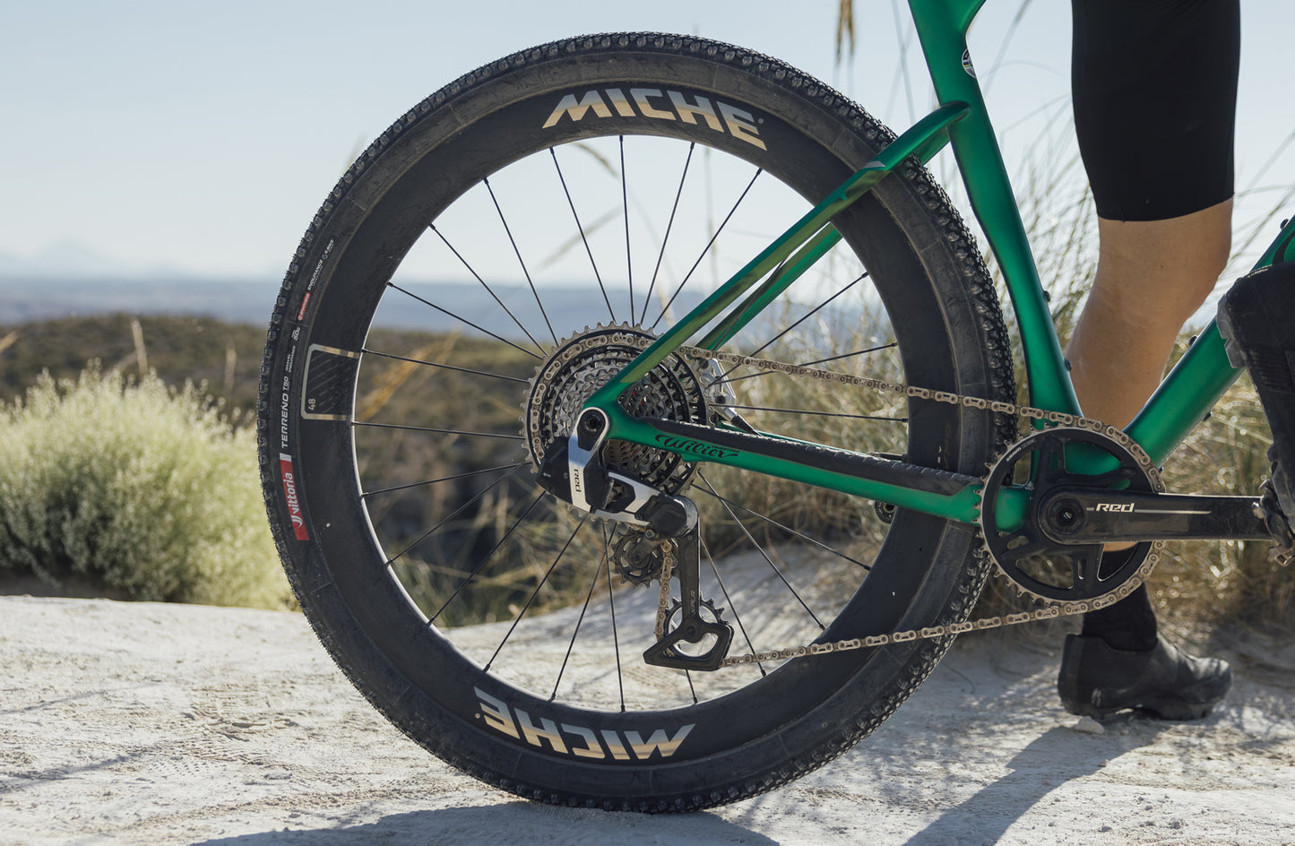 Paar Laufräder MICHE GRAFF AERO 48 Tubeless Ready (Center Lock)
