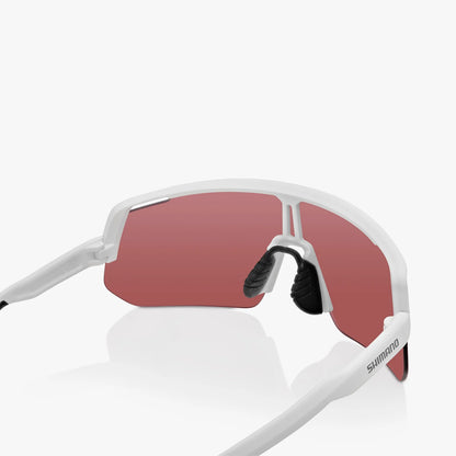 Brille SHIMANO TECHNIUM L CE-TCNL2 Matt Weiß Glas Ridescape Road