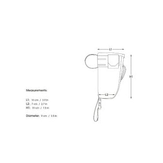 APIDURA BACKCOUNTRY FOOD POUCH 1.2 L Lenkertasche Schwarz Grau