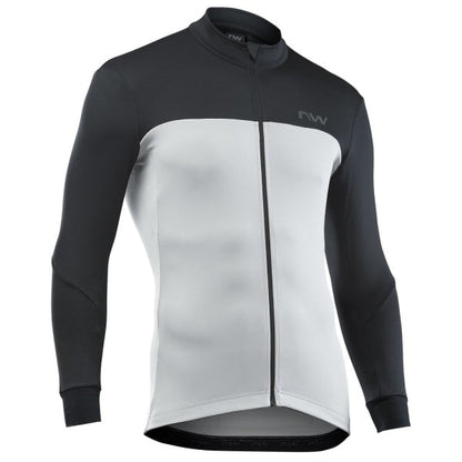 Trikot NORTHWAVE FORCE 2 Langarm Grau/Schwarz