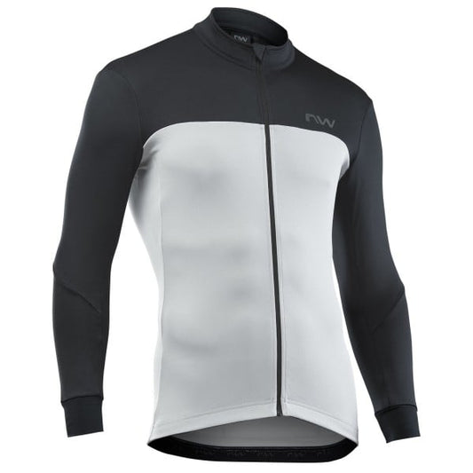 Trikot NORTHWAVE FORCE 2 Langarm Grau/Schwarz