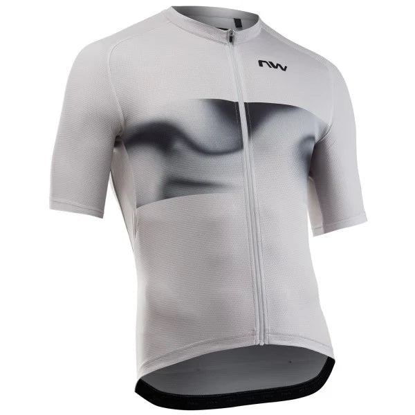 NORTHWAVE FORCE EVO Trikot Kurzarm Grau