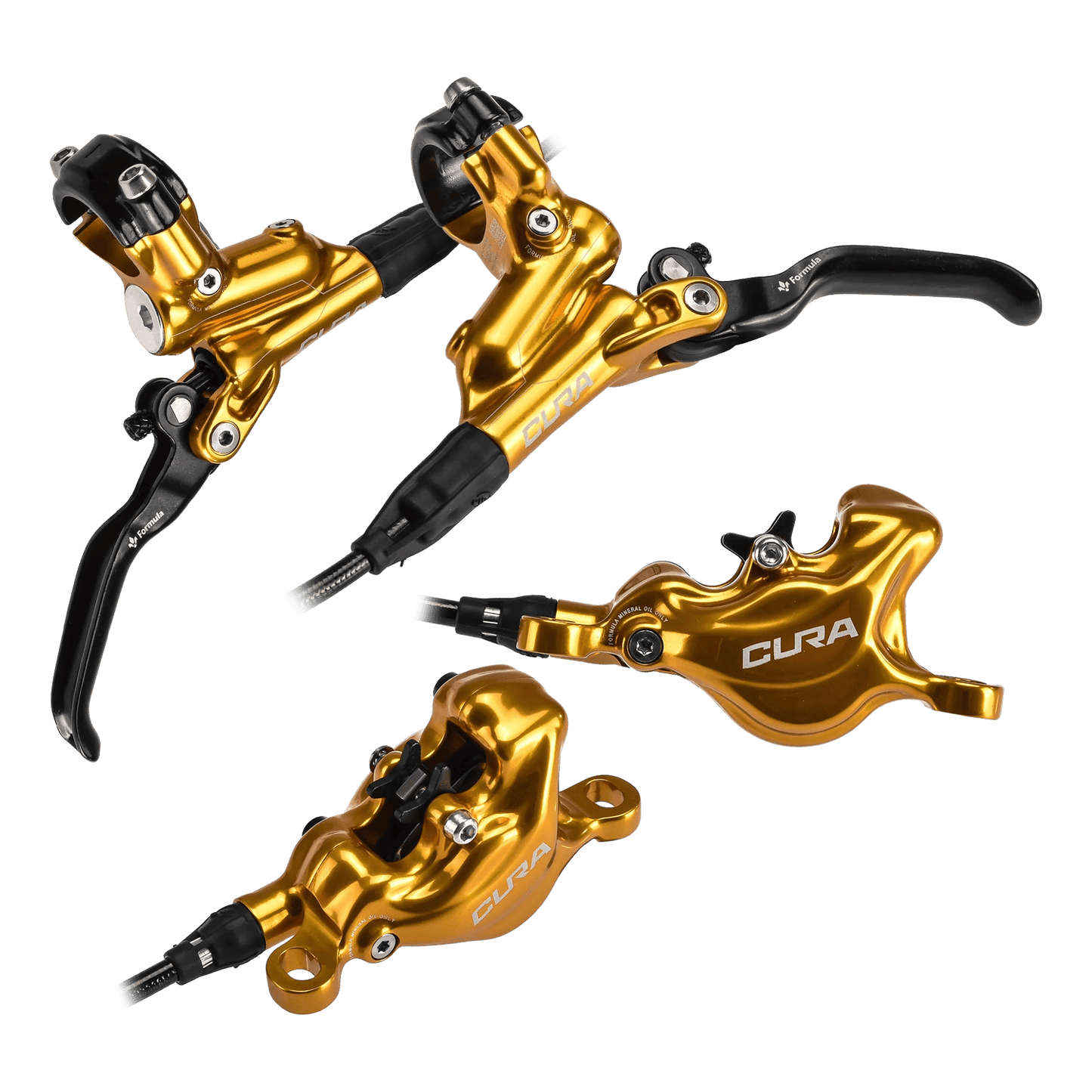 Paar FORMULA CURA Bremsen Gold