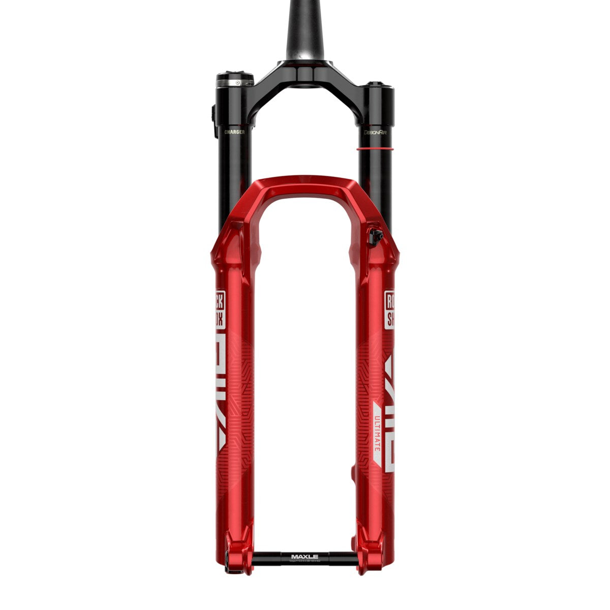 ROCKSHOX PIKE ULTIMATE FLIGHT ATTENDANT Federgabel Rot – Vorderansicht