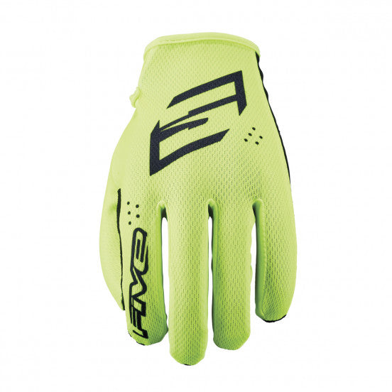 FIVE XR-RIDE Split Handschuhe Schwarz/Neon-Gelb