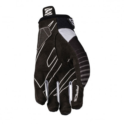 Handschuhe FIVE BMX RACE Schwarz/Weiß