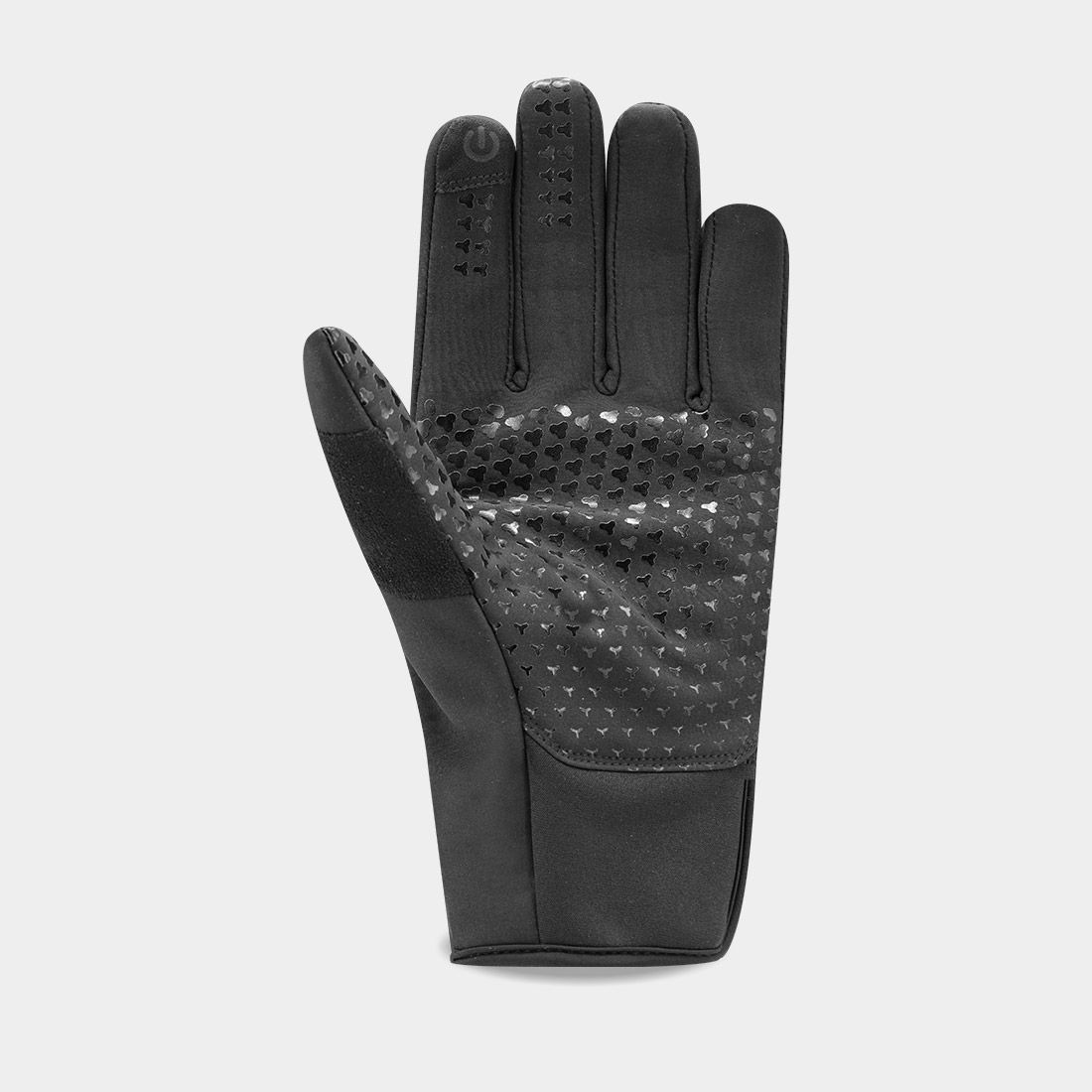 Handschuhe RACER HIVER SOFTSHELL WATERPROOF Schwarz