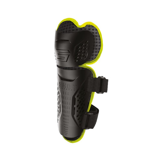 Knieschützer SHOT Optimal 2.0 Black/Neon Yellow