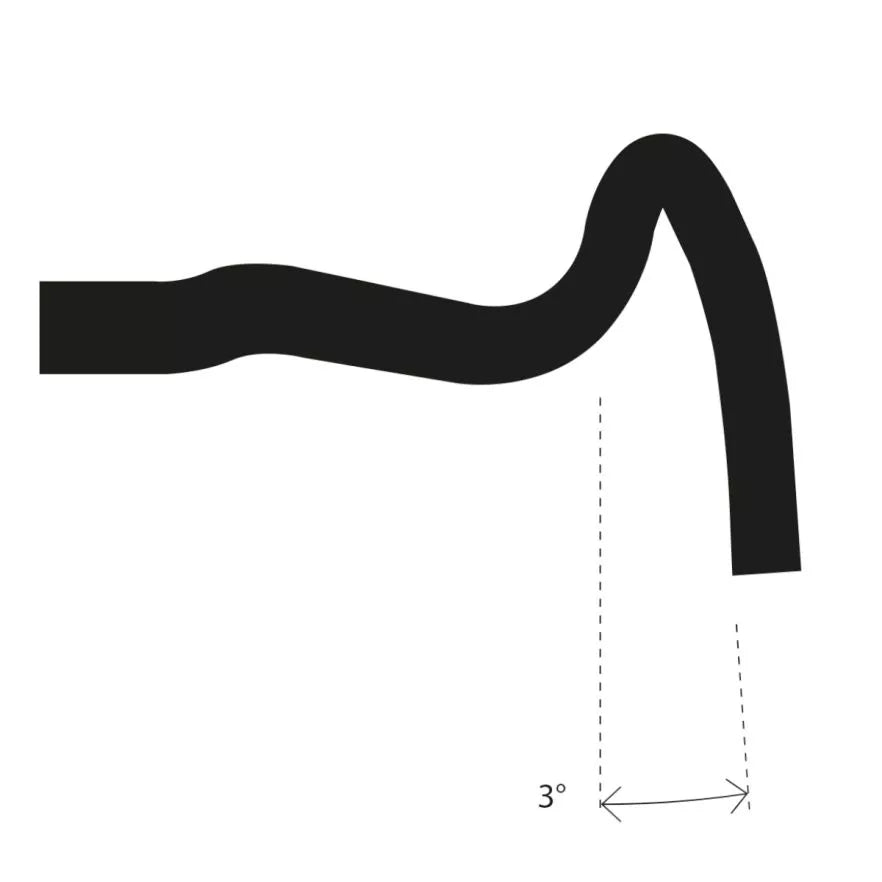 Kleiderbügel DEDA GERA ALU 24° POB Finish