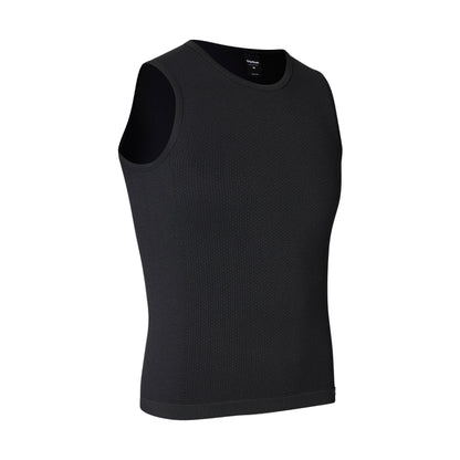 Ärmelloses Funktionsunterhemd GRIPGRAB PACR SPRING AUTUMN SEAMLESS Schwarz
