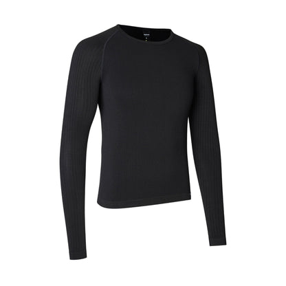 Langarm-Funktionsunterhemd GRIPGRAB PACR SPRING AUTUMN SEAMLESS Schwarz