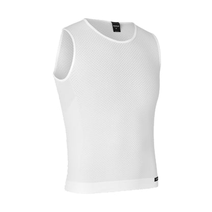Ärmelloses Funktionsunterhemd GRIPGRAB PACR SUMMER SEAMLESS Weiß