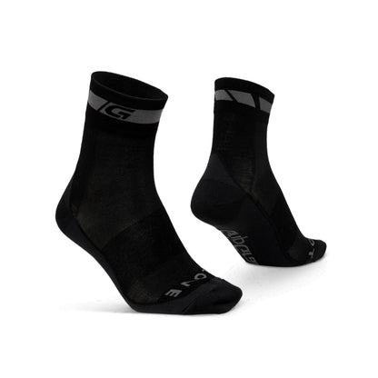 GRIPGRAB MERINO REGULAR CUT Socken Schwarz