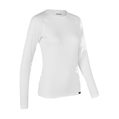 GRIPGRAB RIDE THERMAL Langarm-Unterhemd für Damen Weiß
