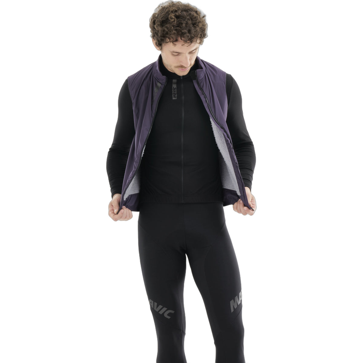 Ärmellose Jacke MAVIC KSYRIUM THERMO Purple