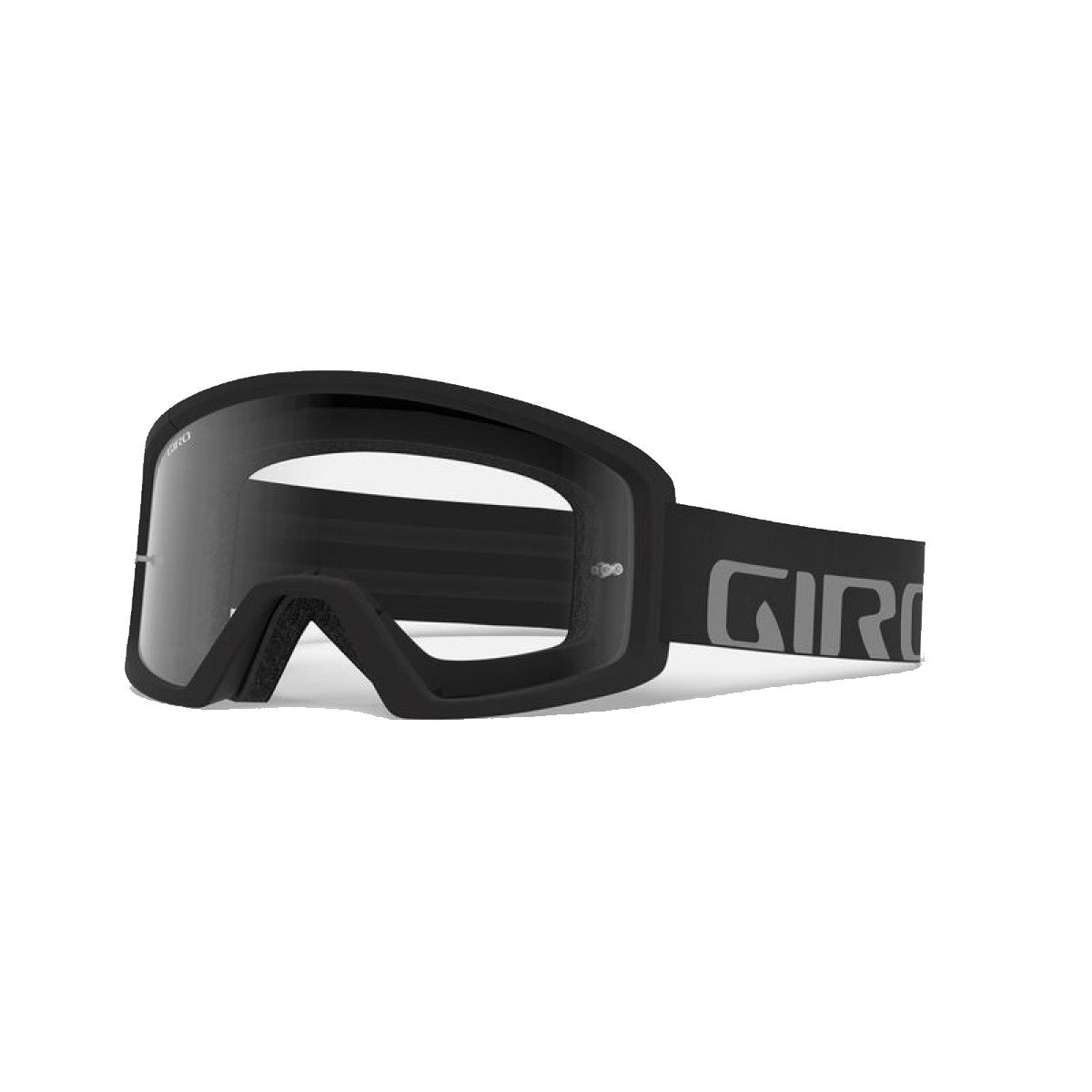 GIRO BLOK MTB VIVID Maske Schwarz/Grau