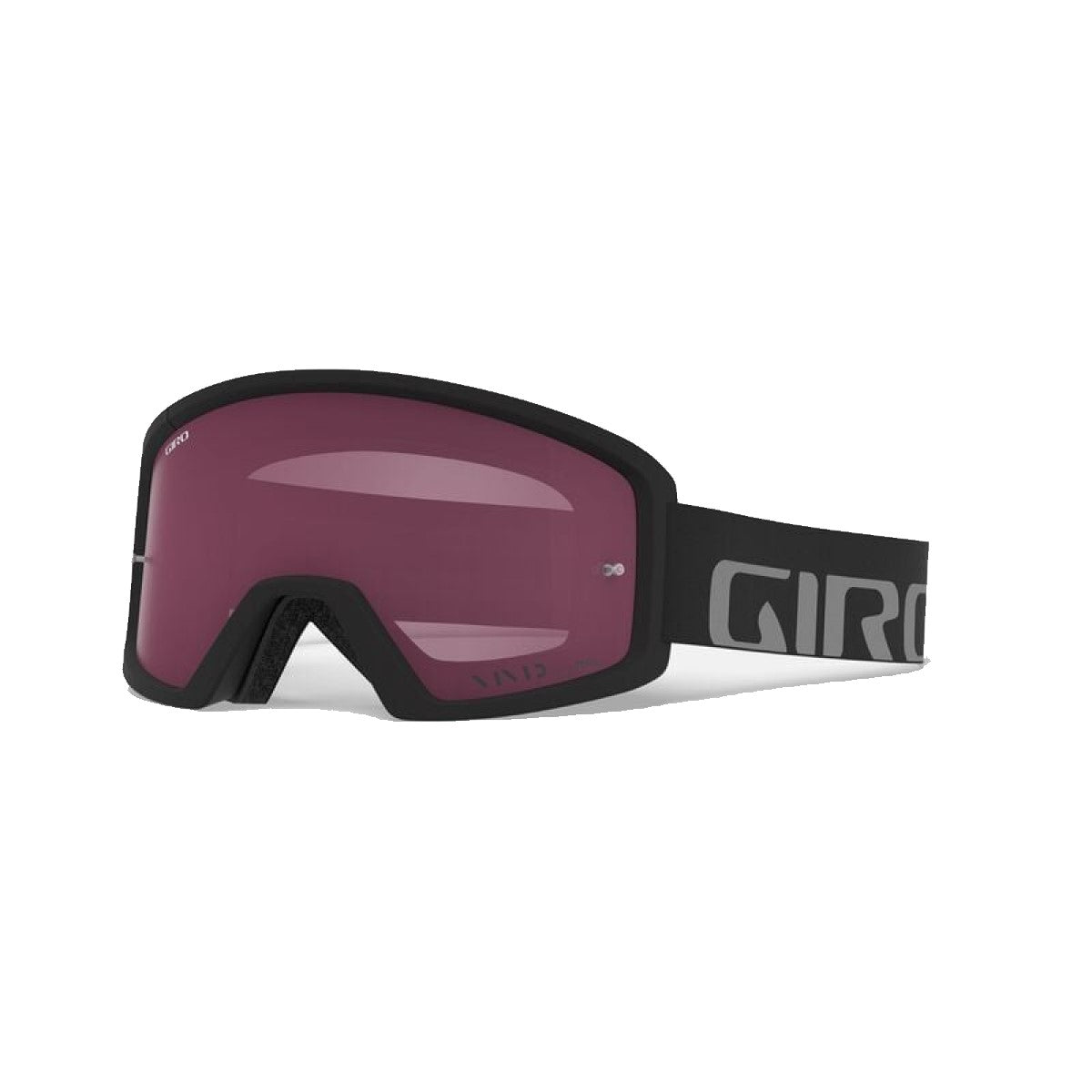 GIRO BLOK MTB VIVID Maske Schwarz/Grau