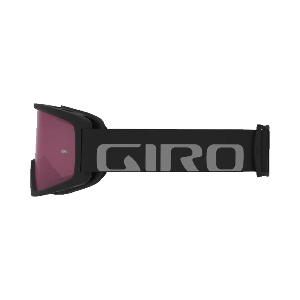 GIRO BLOK MTB VIVID Maske Schwarz/Grau