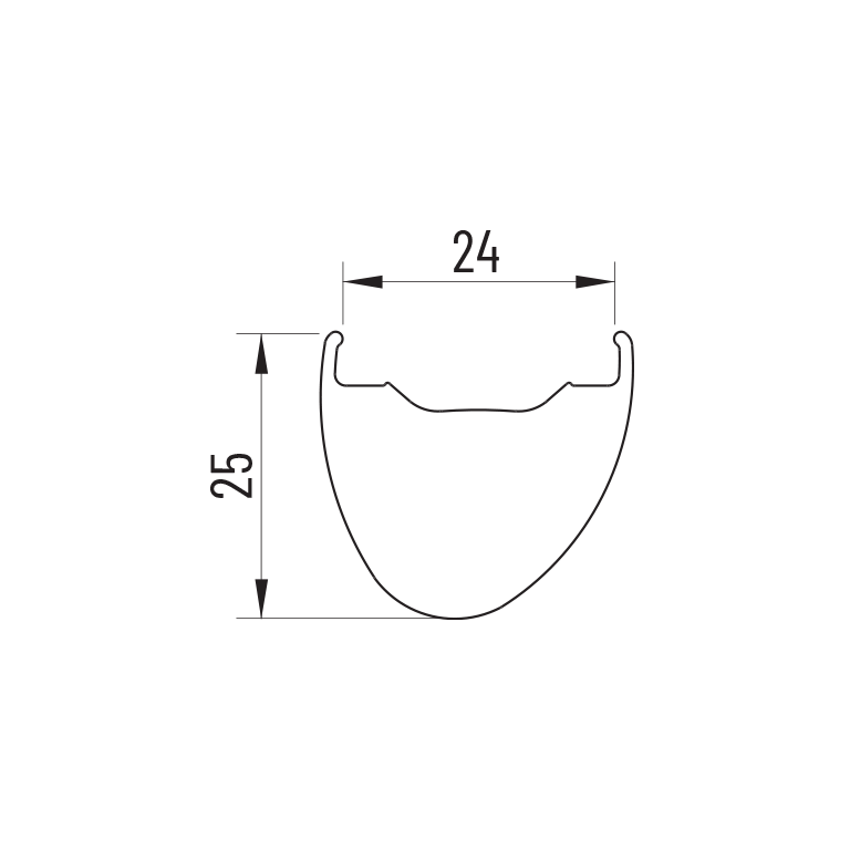 Paar MICHE GRAFF Tubeless Ready-Laufräder (Center Lock)