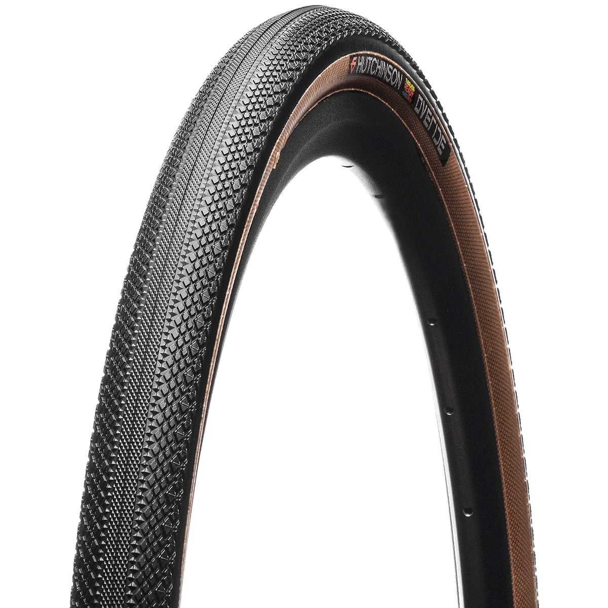 HUTCHINSON OVERIDE 700x40c Hardskin Tubeless Ready Reifen Schwarz/Beige