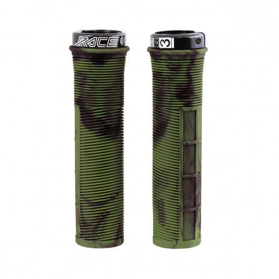 Grips SB3 RACE EN Lock-On 130 mm Camo-Grün