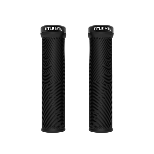 Grips Title MTB FORM Lock-On Schwarz - Paar Vorderansicht