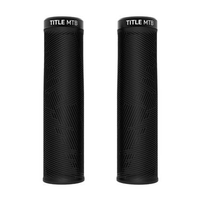 Grips Title MTB FORM Lock-On XL Schwarz - Paar Vorderansicht